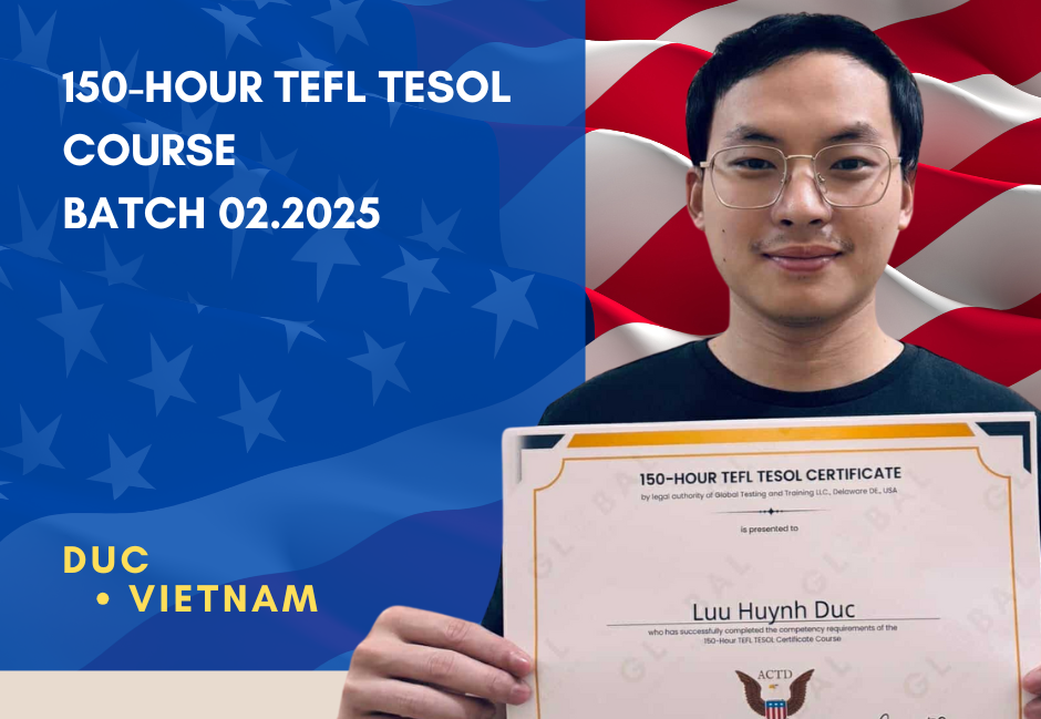Q1 2025 TEFL TESOL GRADUATES